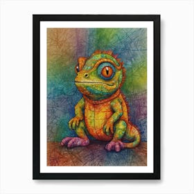 Lizard 13 Art Print