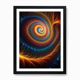 Spiral Art Print Art Print