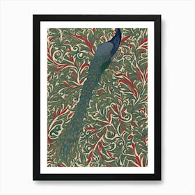 Peacock 34 Art Print