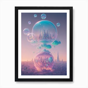 Bubbles In The Sky Art Print