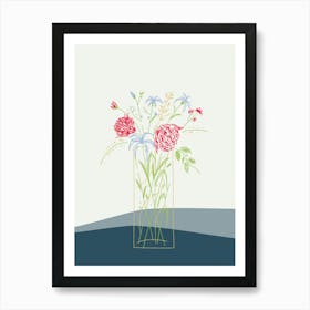 Flowers In A Vase 83 Art Print