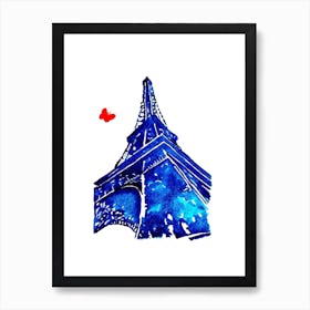 Eiffel Tower Art Print