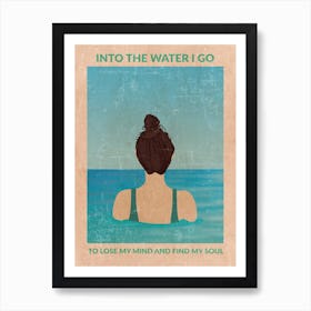 Into The Water Art Print