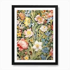 William Morris Floral 4 Affiche