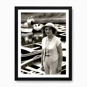 1920s Marina~Reimagined 2 Art Print