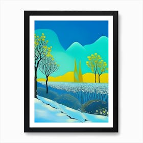 Winter Landscape Art Print