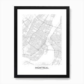 Montreal Art Print