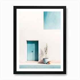 Blue Door Art Print