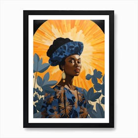 African Woman 35 Art Print