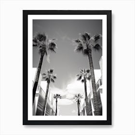 Marbella, Spain, Black And White Photography 3 Art Print