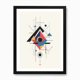 Geometric Eye Art Print