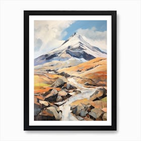 Ben Macdui Scotland 1 Mountain Painting Art Print