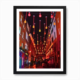 London Lights Art Print