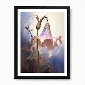 Floral Illustration Bluebell 2 Art Print