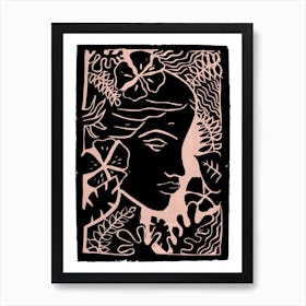 Nature Woman Art Print