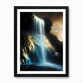 Waterfall 4 Art Print