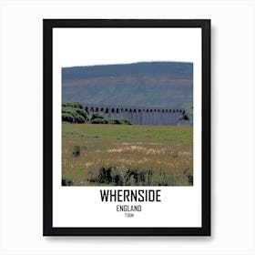 Whernside, Yorkshire Dales, Mountain, Nature, Art, 3 Peaks, Wall Print Art Print