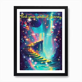 Find Your Spiritual Journey 1 Art Print