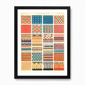 Vintage Pattern, Owen  Jones  Art Print