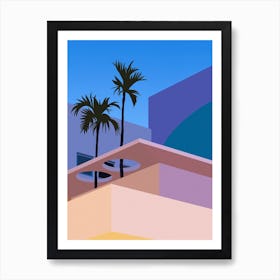 Palm Tree Art Print