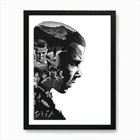 Stranger Things Poster movie 12 Art Print