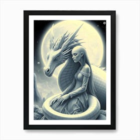 Mystical Fantasy Illustration 112 Art Print