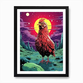 Rooster 1 Art Print