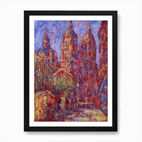 Salamanca Street Art Print