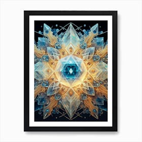 Crystal Insights Art Print