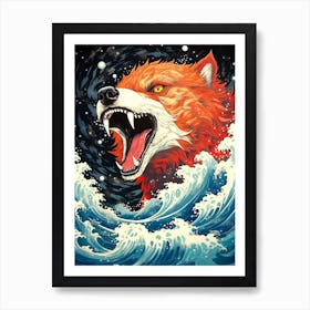 Red Fox Art Print