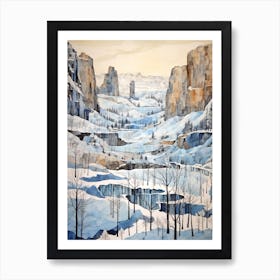 Yosemite National Park United States 3 Art Print