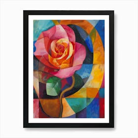 Rose Style Abstract Art Print