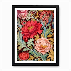 Morris Flower Art Print