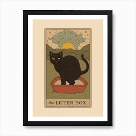 The Litter Box Art Print