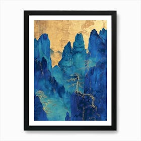 Chinese Mountains 98 Art Print