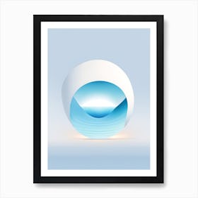 Ocean - Ocean Stock Videos & Royalty-Free Footage Art Print