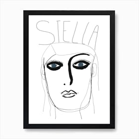 Stellar Stella Art Print