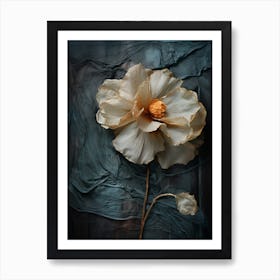 Blue Flower 1 Art Print