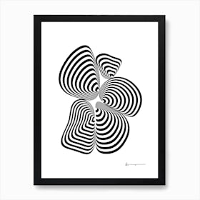 Centrally Focused Art Print