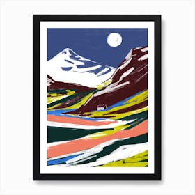 Glen Lyon  Art Print