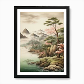 Japanese Landscape 17 Art Print