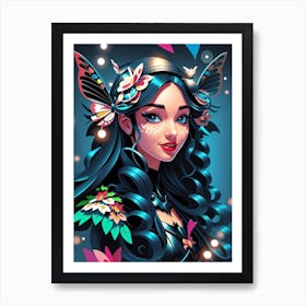 Fairy Girl 1 Art Print