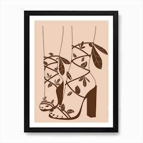 Grow Where Youre Planted Neutral Art Print