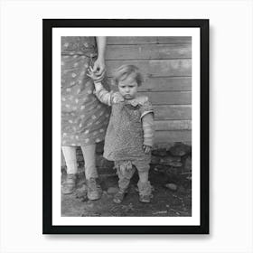 One Of Ed Boltinger S Children,Boltinger Is A Tenant Of An Insurance Company Farm, Near Ringgold, Iowa By Russell Art Print