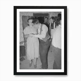 Untitled Photo, Possibly Related To Round Dance At The Square Dance,Pie Town, New Mexico By Russell Lee Art Print