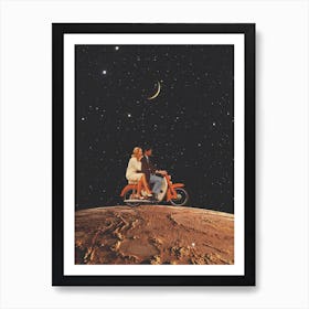 Mars Ride Art Print