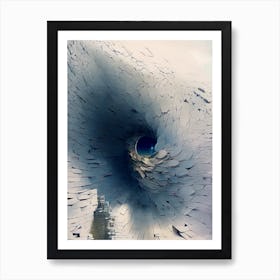 Eye In The Sky Abstract Art Print