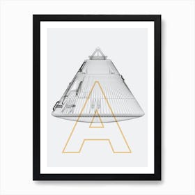 Space Apollo 11 Art Print