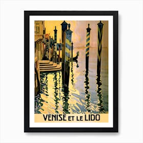 Lido In Venice, Italy Art Print