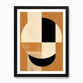 Cologne Contrast, Geometric Bauhaus Art Print